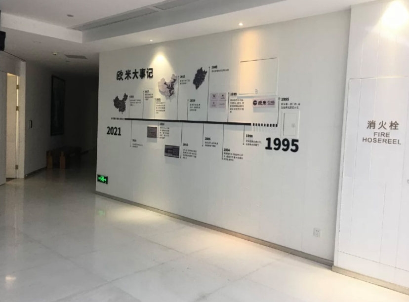 公司大事件文化墻，發(fā)展歷程文化墻，企業(yè)發(fā)展歷程(圖1)